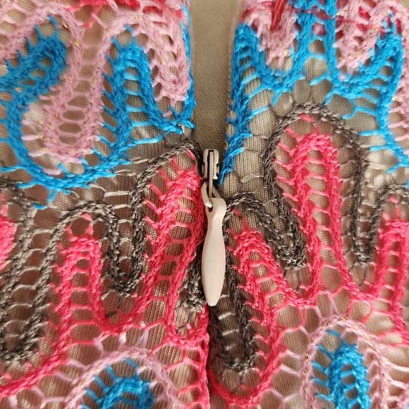 Dolls Kill Crochet Cut Out Maxi Dress 1X - Picture 9 of 11